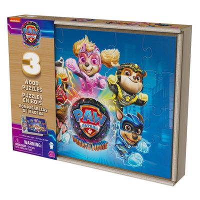 3 Rompecabezas 72 piezas-Paw Patrol Movie
