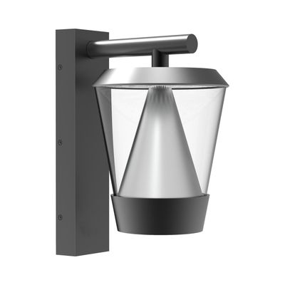 Imagen 1 del producto Apliqué LED Farol Cónico Negro 16W Luz Cálida