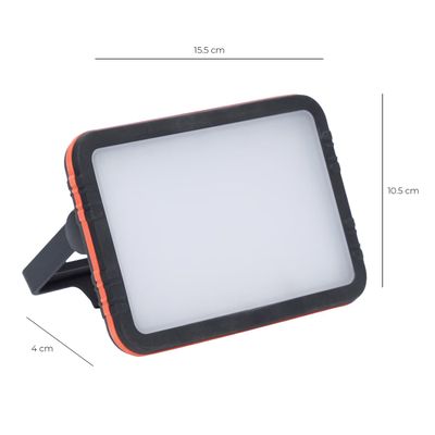 Imagen 2 del producto Foco Proyector LED Recargable 10W Luz Fría Con Imánes