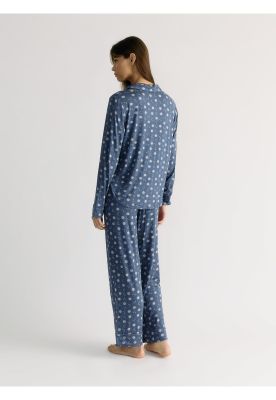 Imagen 2 del producto Set Pijama Camisero Lunas Dreamy