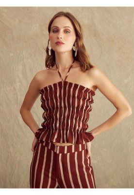 Top Strapless Líneas Paradiso