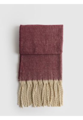 Imagen 2 del producto Maxi Bufanda Bicolor Flecos Alto Invierno