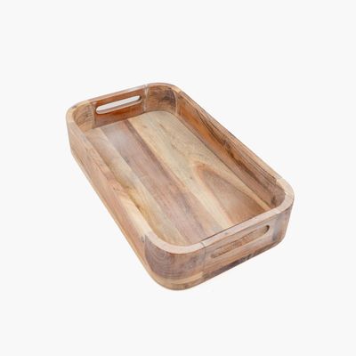 Imagen 2 del producto Bandeja De Madera Mujer 36 X 20.5 Cm Café