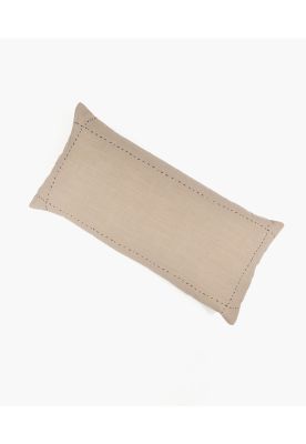 Imagen 2 del producto Funda de Cojín Algodón Costuras 30 X 60 Cm Beige