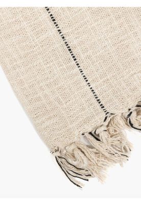 Imagen 2 del producto Manta Algodón Líneas Bordadas