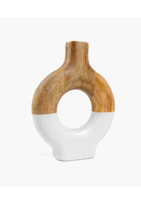 Imagen 2 del producto Florero Irregular Blanco