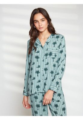 Pijama Largo Palmeras Dreamy