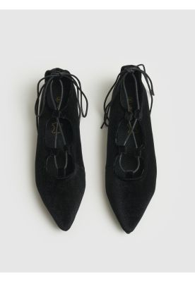 Imagen 1 del producto Zapato Ballerina Terciopelo Amarras