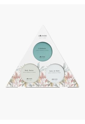 Set Cuidado Corporal Floral Azul