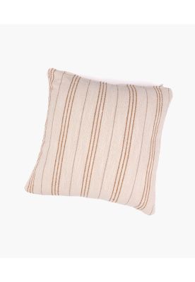 Funda de Cojín Boho Algodón Líneas 45 X 45 Cm Beige
