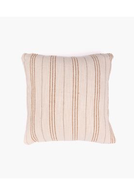 Imagen 2 del producto Funda de Cojín Boho Algodón Líneas 45 X 45 Cm Beige