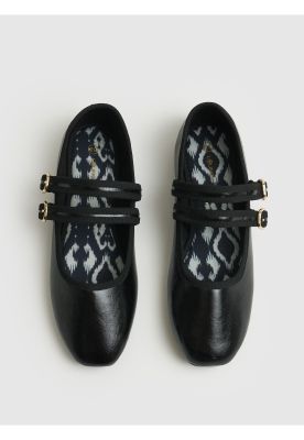 Zapato Ballerina Doble Hebilla