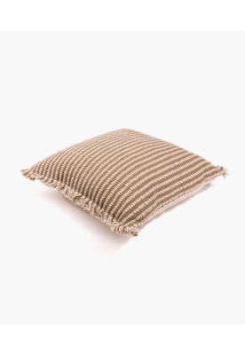 Imagen 2 del producto Cojín Boho Algodón Costuras 45 X 45 Cm Verde