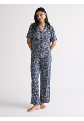 Set Pijama Camisero Animal Print Dreamy