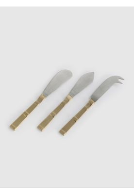 Imagen 1 del producto Set Cuchillos Bicolor Plateado