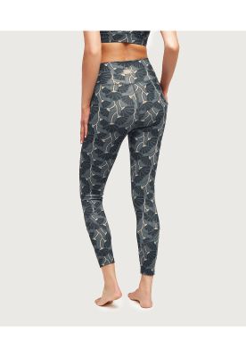 Imagen 2 del producto Calza Deportiva Flores Gris