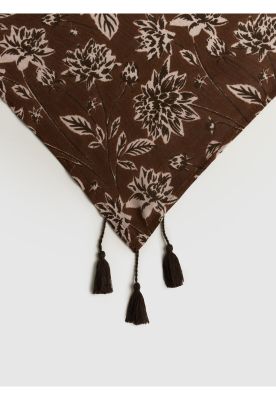 Imagen 2 del producto Pañuelo Triángulo Pompones Boho