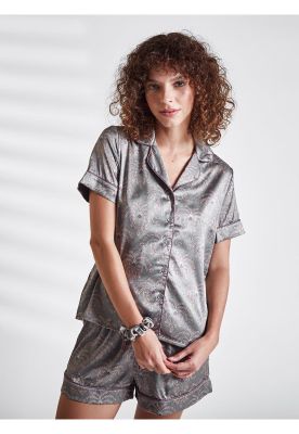 Set Pijama Satinado Tigres