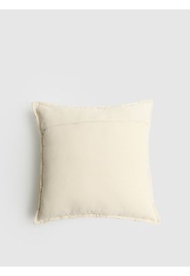 Imagen 2 del producto Cojín Funda Lavable Líneas Woman 45 x 45 cm Blanco