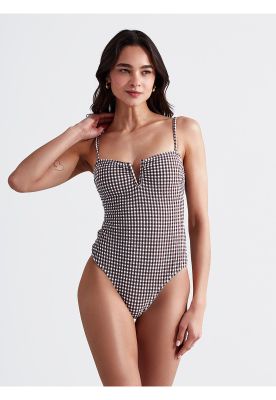 Traje De Baño Cuadros Paradiso