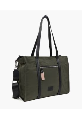 Imagen 2 del producto Cartera De Hombro Notebook New Office Verde Musgo