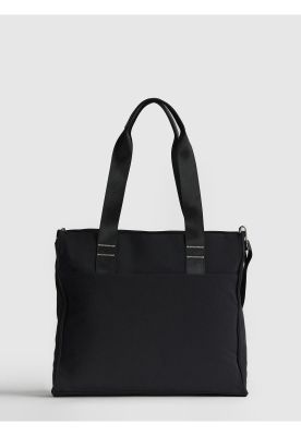 Imagen 2 del producto Cartera De Hombro Notebook Icónica Nylon Negro