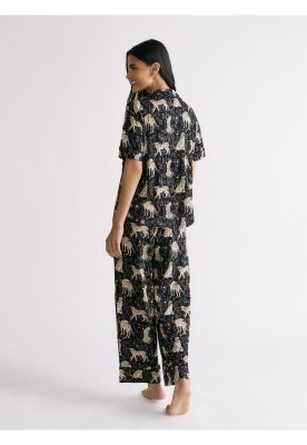 Imagen 2 del producto Set Pijama Camisero Tigres Dreamy