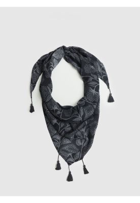 Pañuelo Triángulo Diseño Flores