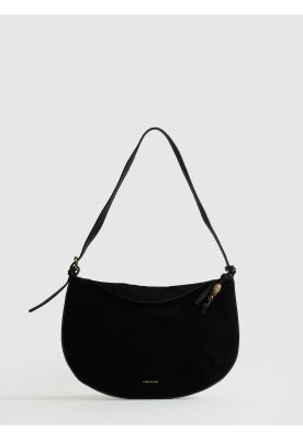 Cartera Bandolera Fake Suede Solapa