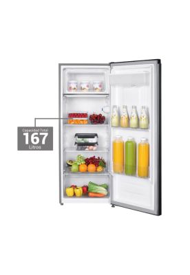 Imagen 2 del producto Refrigerador 1 Puerta LRM-178DFIW FD / 172 LTS/ Libero/ Gris (Nuevo caja dañada)