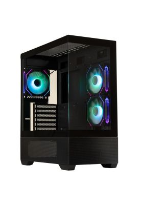 Imagen 1 del producto Gabinete BitFenix/ Ceto Cubi ATX/ 3 Ventiladores/ Negro