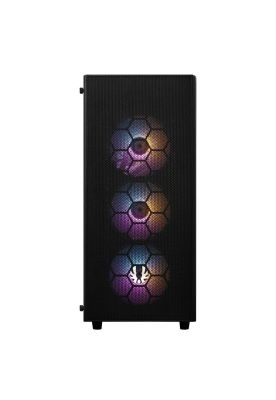 Gabinete BitFenix/ Hades + Fuente de Poder 600W / 4 ventiladores/ Negro