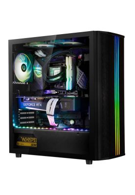 Imagen 2 del producto Gabinete BitFenix/ ​​Saber ATX / 3 Ventiladores/ Negro