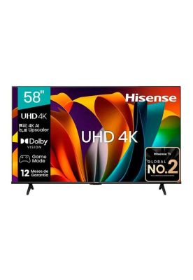 Imagen 1 del producto Smart TV Hisense 58"" LED 4K UHD A6N (Nuevo caja dañada)