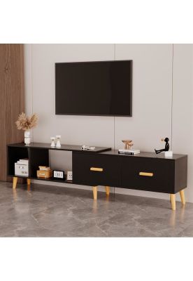 Imagen 2 del producto Rack TV extensible 198-120x40x30cm Chic Home