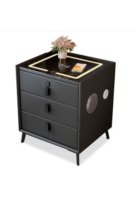 Imagen 1 del producto Velador con cargador inalambrico, LED y parlantes Chic Home