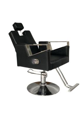 Imagen 2 del producto Sillón de Peluquería Elegant Black Reclinable