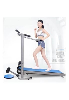 Imagen 2 del producto Trotadora Caminadora Mecánica Plegable Multifunción