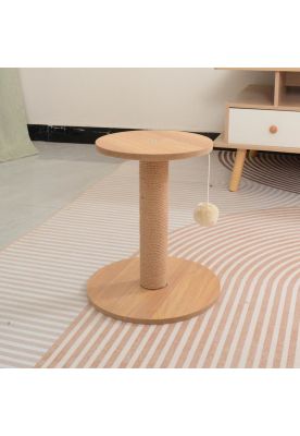 Imagen 2 del producto Rascador de Gato 1 nivel + Pompon MH04