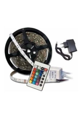 Cinta Luces Tira 300 Led 5 Metros Rgb Multicolor +control
