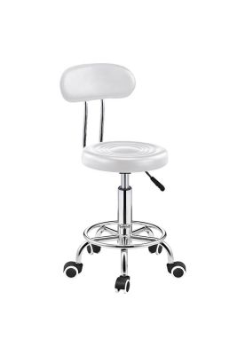 Imagen 1 del producto Piso Clínico Taburete Con Respaldo De 5 Ruedas Colores