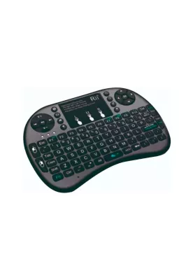 Mini Teclado Inalámbrico C/iluminacion Touchpad Smartv Pc