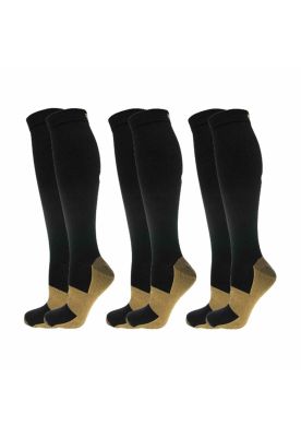 Imagen 1 del producto Pack De 3 Medias De Compresión (circulación, Várices, Otros) TALLAS