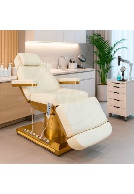 Imagen 2 del producto Sillon Cosmetologico C4 Premium dorado