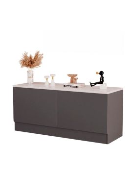 Imagen 1 del producto Rack TV 2 cajones 80x34x35cm Chic Home