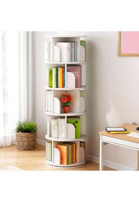 Imagen 2 del producto Librero giratorio 5 niveles 160x46cm Chic Home