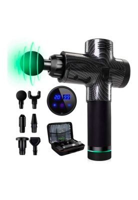 Masajeador Muscular Pistola Masaje Digital Lcd Touch