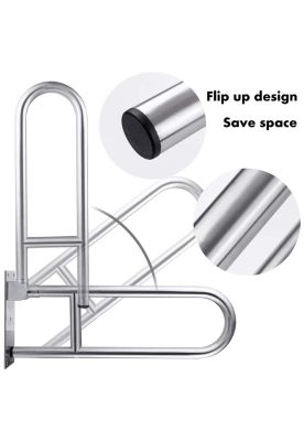 Imagen 2 del producto Barra De Seguridad Para Discapacitados Abatible Acero Inox