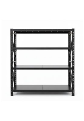 Imagen 2 del producto Estante Metálico Rack 200x200x60 Negro 800kg