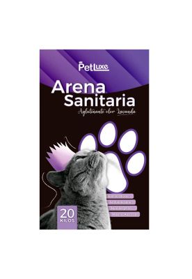 Arena Para Gato 20kg Aromas Aglutinante Petluxe